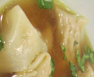 HOW TO COOK QUICK AND EASY WON TON SOUP