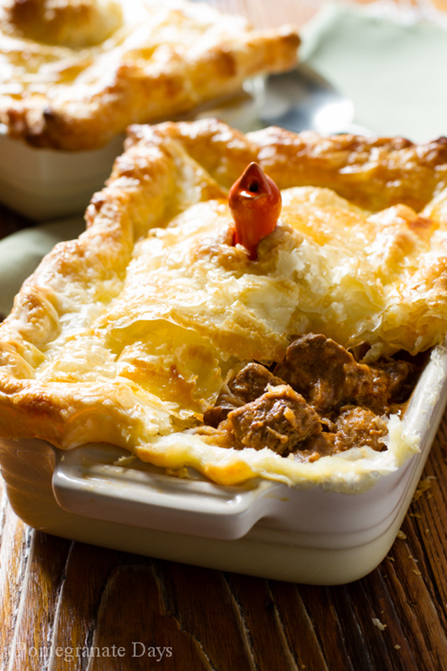 Curried Beef Pie