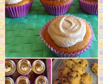 Baking Day: Chocolate Chip Cookie Dough Cupcake