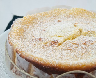 Torta soffice ricotta e limone senza burro / No-butter ricotta cheese and lemon cake recipe