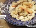 Quinoa con ceci e verdure alla mediorientale: ricetta vegan
