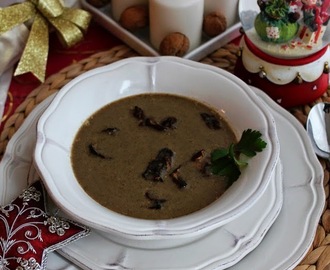 Aromatyczna, aksamitna zupa grzybowa - na święta i nie tylko!