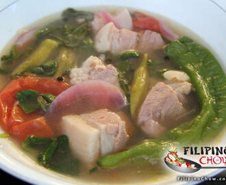 Sinigang Na Baboy (Pork in Sour Soup)