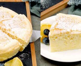 Lemon yogurt fluffy cake: a delight ready with just a few ingredients!
