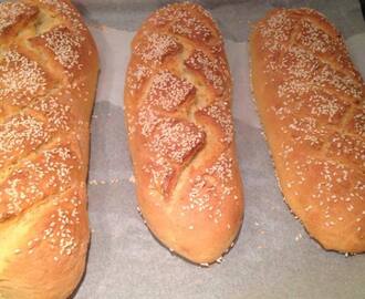Pane siciliano Bimby con sesamo