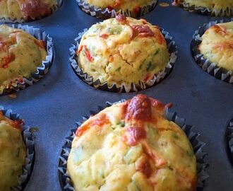 Chicken and cheese muffins | my version
