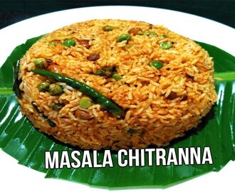 Masala Chitranna/ಮಸಾಲ ಚಿತ್ರಾನ್ನ/ಚಿತ್ರಾನ್ನ/How to Make Masala Chitranna/Lunch Box Receipe