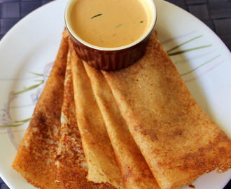 Quinoa Dosa - Indian Pancake with Quinoa - Healthy breakfast recipe
