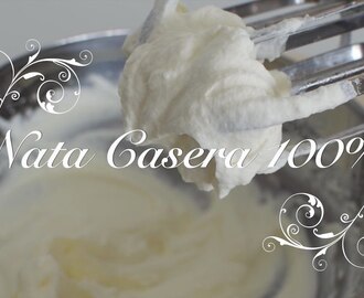 Nata Casera 100 % y trucos para como montar Nata | Cómo Hacer Nata Líquida | Crema de Leche