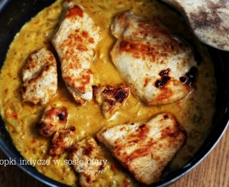 Eskalopki z indyka w sosie curry