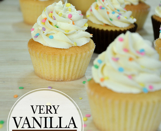 Very Vanilla Cupcakes