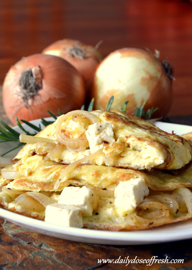 Magda van Wyk wrote a new post, Banting breakfast on a budget – Caramelized onion and Feta omelette, on the site Daily Fit.Nutrition