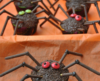 Chocolate Spider Muffins