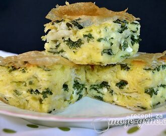 Pita sa kejlom i sirom – Kale & Cheese Pie