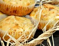 Herzhafte Käse-Schinken Muffins
