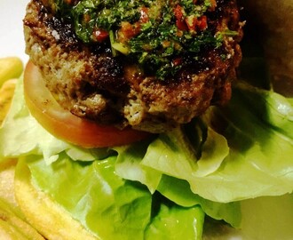 Chimichurri Burger – Recipe for Chimichurri Sauce