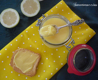 Lemon curd crema a base di limoni