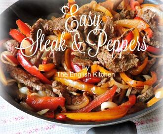 Easy Steak and Peppers