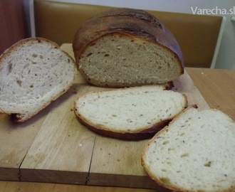 Domáci chlieb pekárničkovo-rúrový a hrnčekovo-lyžičkový (fotorecept)