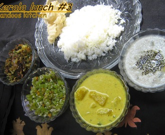 Kerala lunch menu 3