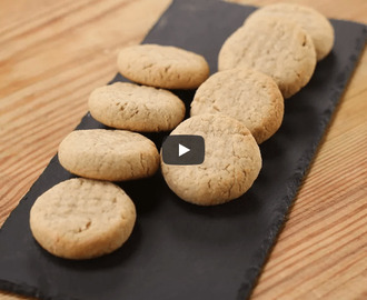 Atta Coconut Cookies Recipe Video