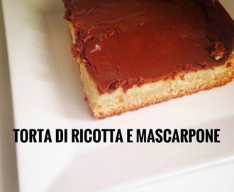 ITALIAN CHEESECAKE: TORTA DI RICOTTA E MASCARPONE