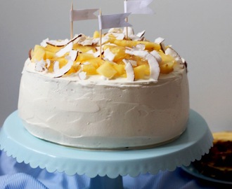 Tort kokosowo - ananasowy. I podsumowanie "Białego cyklu".