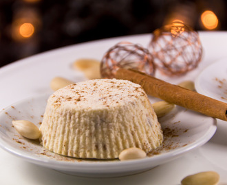 Weihnachtliches Marzipan-Parfait
