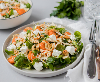 Food Talk // Lauwwarme salade met winterpeen & kip