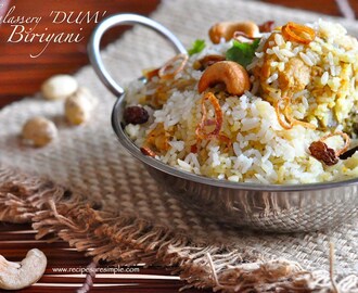 Thalassery Biriyani – Chicken Dum Biryani