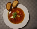Błyskawiczna zupa pomidorowa z boczkiem