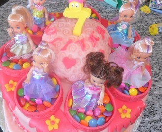 Torta pre vnučku k narodeninám (fotorecept)