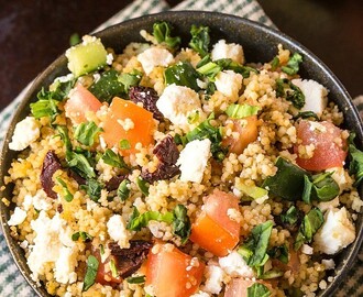 Healthy Greek Couscous Salad