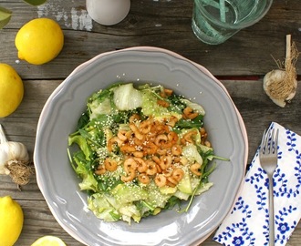 Prawn salad / Gambere v solati