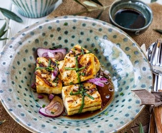 Grilled Tofu with Teriyaki Sauce