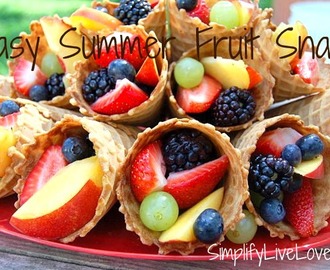 Easy Summer Fruit Snack