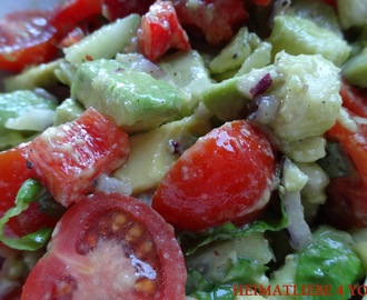 Heim@Küche - Bunter Avocado Salat!