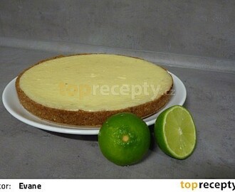 Key lime pie - limetkový koláč