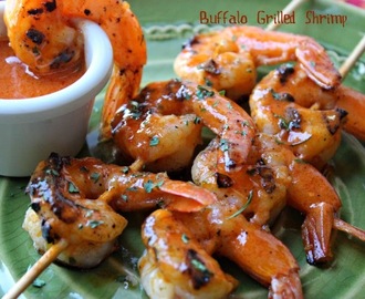 Buffalo Grilled Shrimp