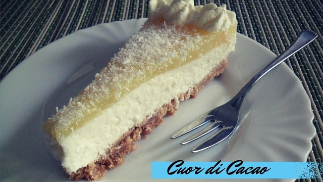 Torta Fredda allo yogurt di ananas e cocco - Ricetta da ...