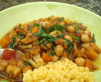 Marokanski gulaš sa slanutkom i lećom :: Moroccan chickpea and lentil stew