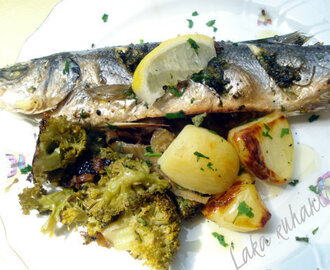 Brancin s komoračem i brokulom :: Sea bass with fennel and broccoli