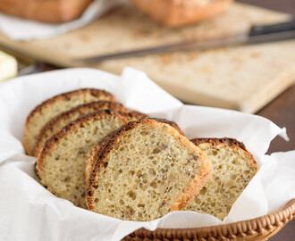 Chleb pszenny na drożdżach - prosty i szybki! Chleb Grażyn
