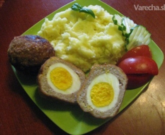 Vyprážané vajcia s mletým mäsom