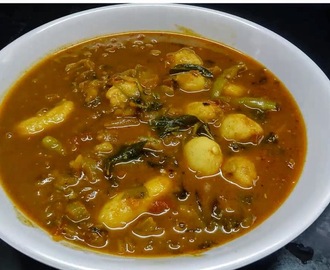 Colacasia Gravy Curry / Chamadumpa Pulusu