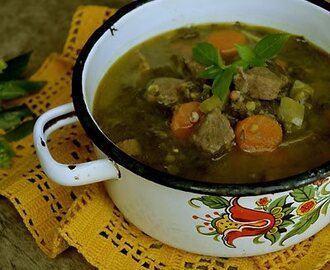 Juneća čorba sa lisnatim keljom – Kale and Beef Soup