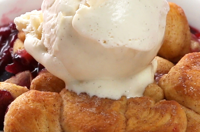 Try Out Your Grill And Make This Incredible Mixed Berry Cobbler