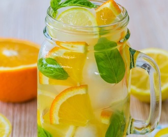 True Lemon: Orange Basil Lemon Water