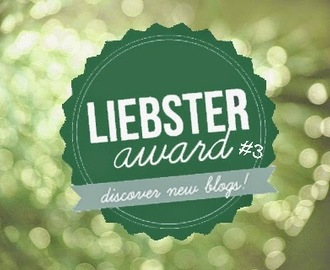 Liebster award TAG