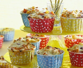 Baked Chicken Macaroni in Cups
